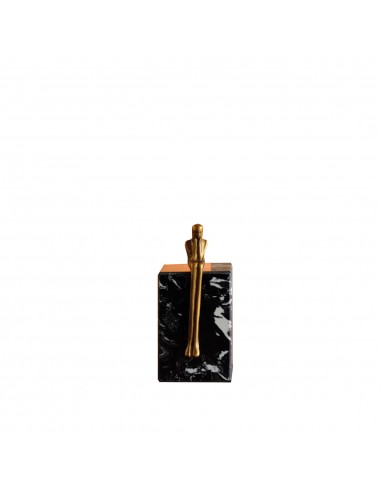 Sculpture Solitaire sur socle en...