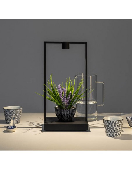 Oscar-Home Lampe rechargeable de table curiosity Artemide luminaire petite plante