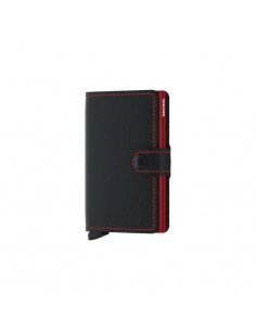 Porte-cartes (Matte Black&red)