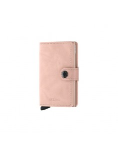Porte-cartes vintage rose...