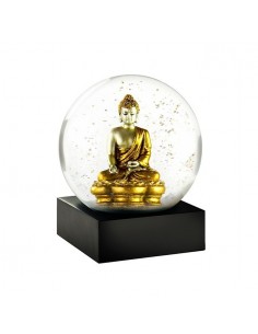 Snow Globe Gold Buddha