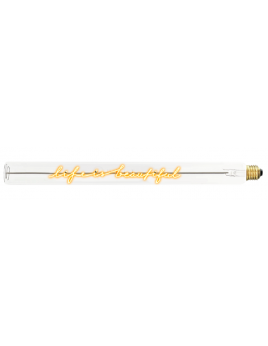 Message in the Tube - "La vie est belle"