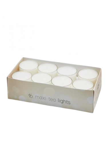 Boite de 16 bougies chauffe-plat maxi...