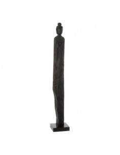 Sculpture Java noire H93cm