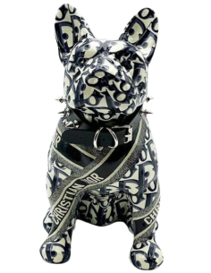 Sculpture Dog Noir Signature