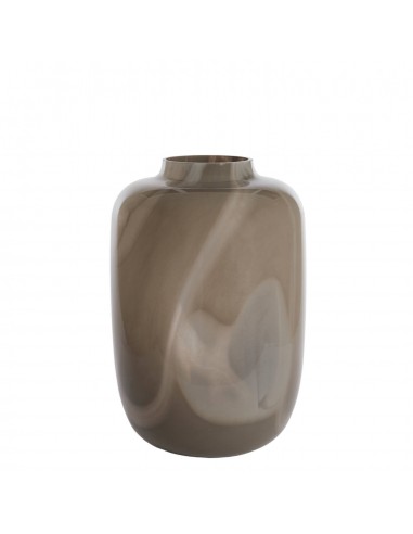 Vase KOBALA diam34cm H50cm gris-crème