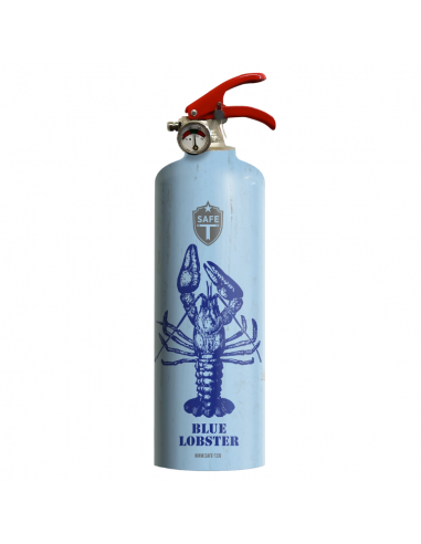 Extincteur design Blue Lobster - H29cm