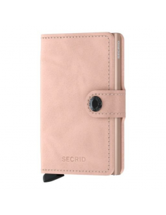 Porte-cartes vintage rose...