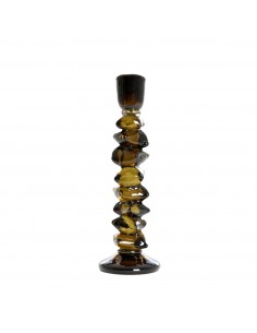 Bougeoir ESTIME L - vert olive