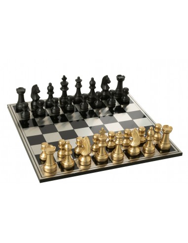 Jeux d'échecs noir et or