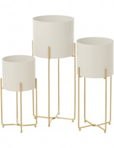 Cache pot sur socle MARGOT L