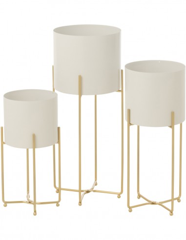Cache pot sur socle MARGOT L