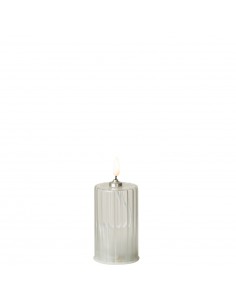 Bougie Led en verre S