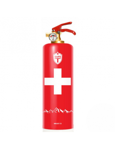 Extincteur design Swiss - H29cm