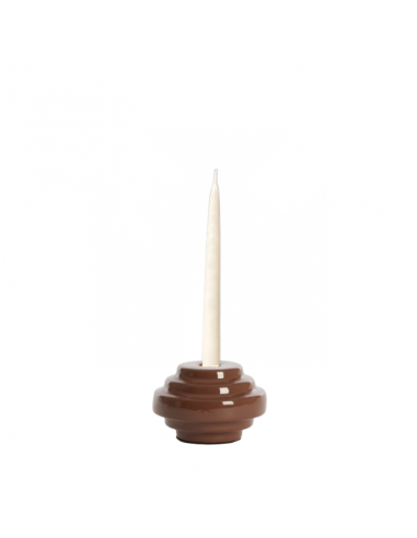 Photophore MANGA S brun (bougie...