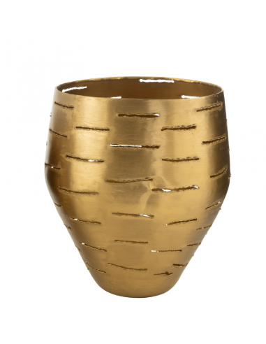 Cache-pot DENTELLE Gold L