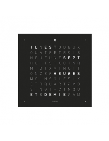 Façade Deep Black pour horloge de...