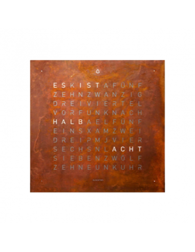Façade Rust pour horloge de table...