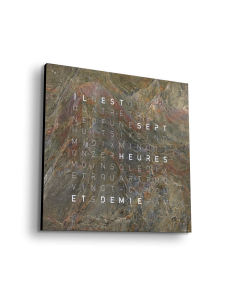 Horloge Earth 45 boitier...
