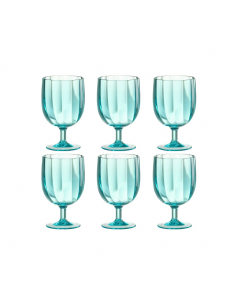 Verres Pool Party bleus...