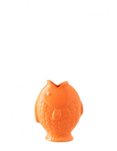 Vase Fish orange