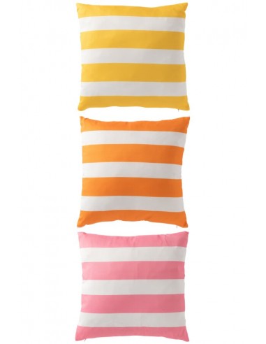 Coussin Summer rayures 45x45cm