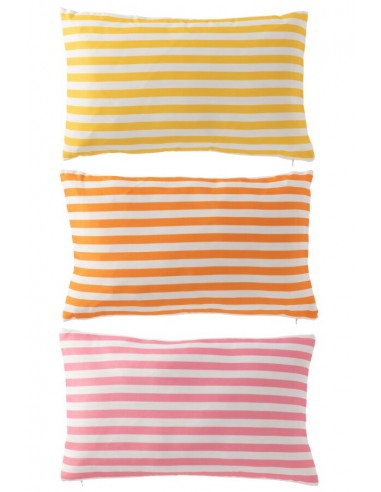 Coussin Summer rayures 50x30cm
